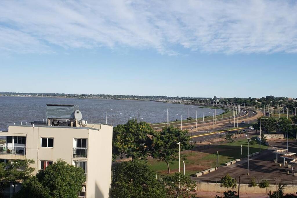 Ferienwohnung Hermoso Departamento Con Vista Al Rio Y Parrilla Posadas Exterior foto